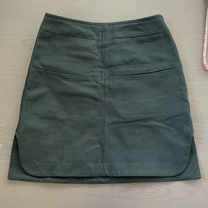 Carven Green Four Pocket Skirt